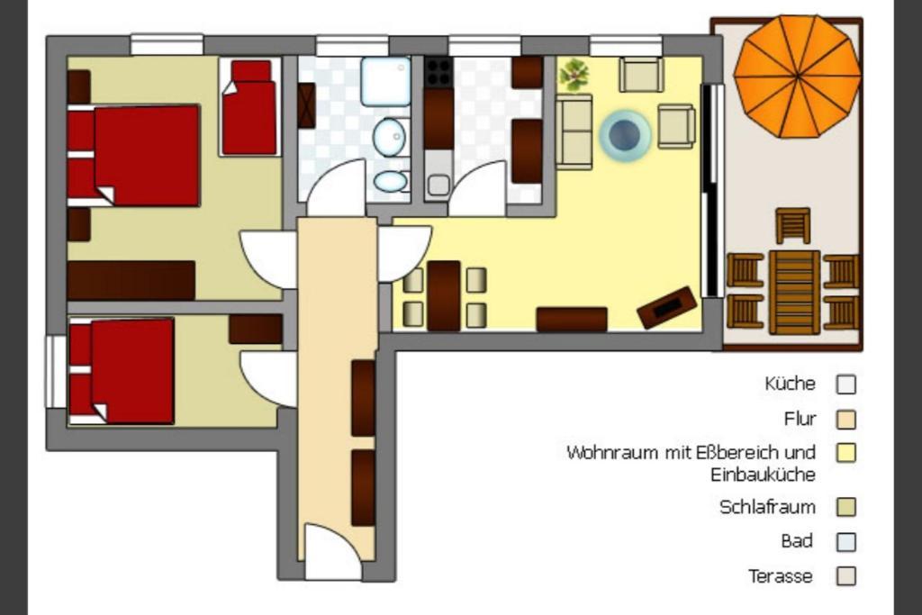 Апартаменты Ferienhaus Am Yachthafen, Moewe Росток Экстерьер фото